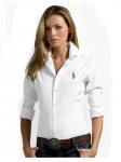 chemises polo ralph lauren pour femmes pony office blance,chemises polo ralph lauren dans chemise